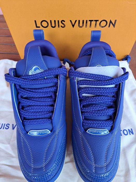 Louis vuitton skate blue