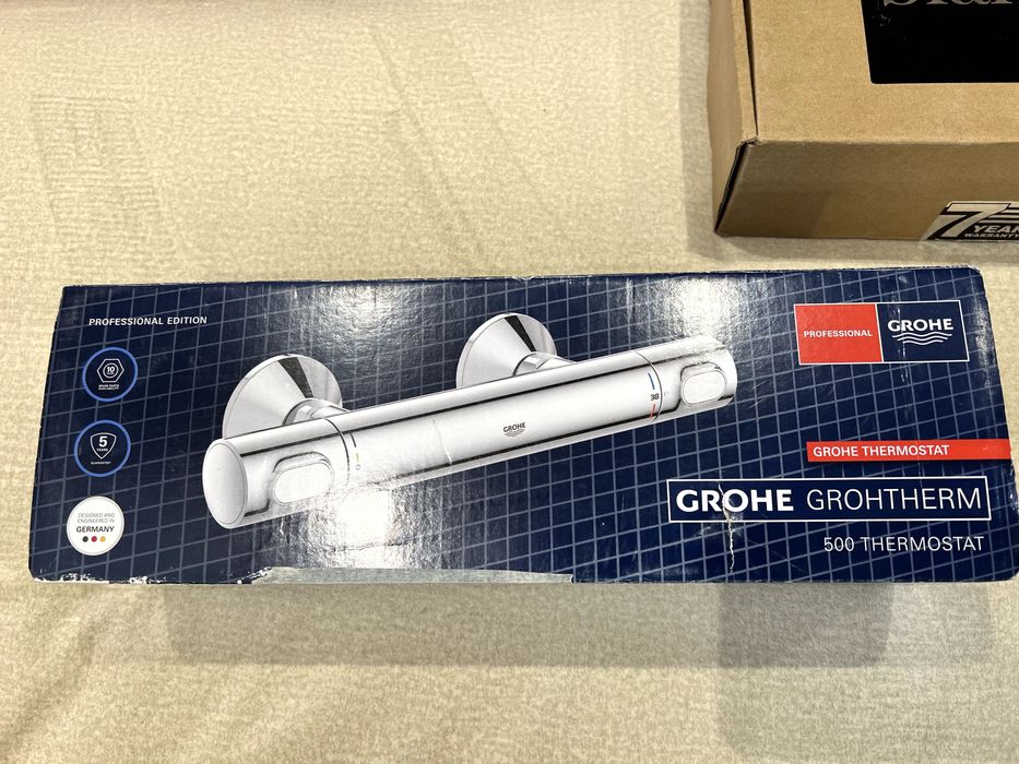 GROHTHERM 500 термостатен смесител за душ - нов, неизползван