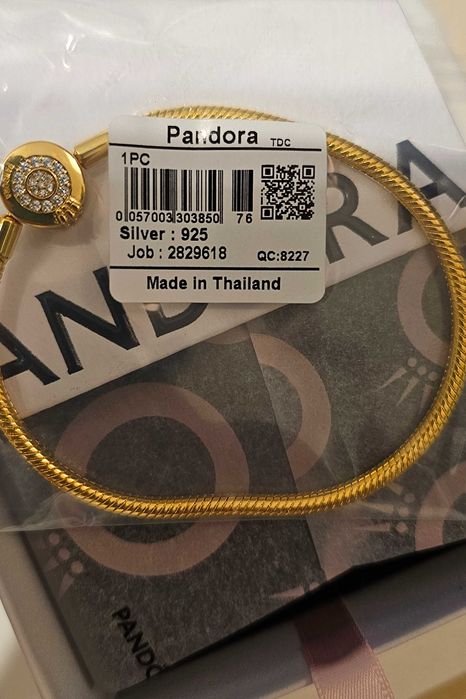 Pandora Moments - 100% Pandora Original - Bratara - 14K Gold Plated