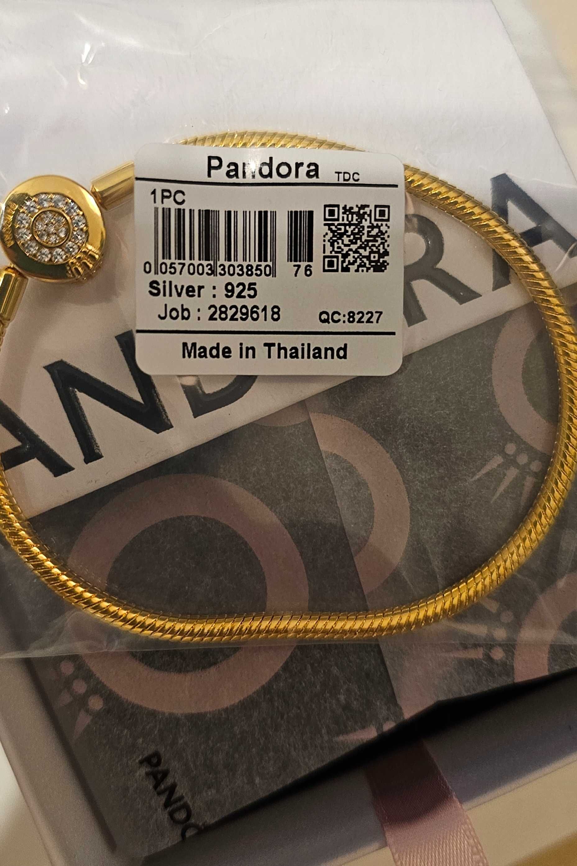 Pandora Moments - 100% Pandora Original - Bratara - 14K Gold Plated