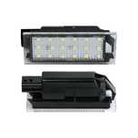 Set 2 lampi numar cu LED Renault Dacia Master III Bus/Van.