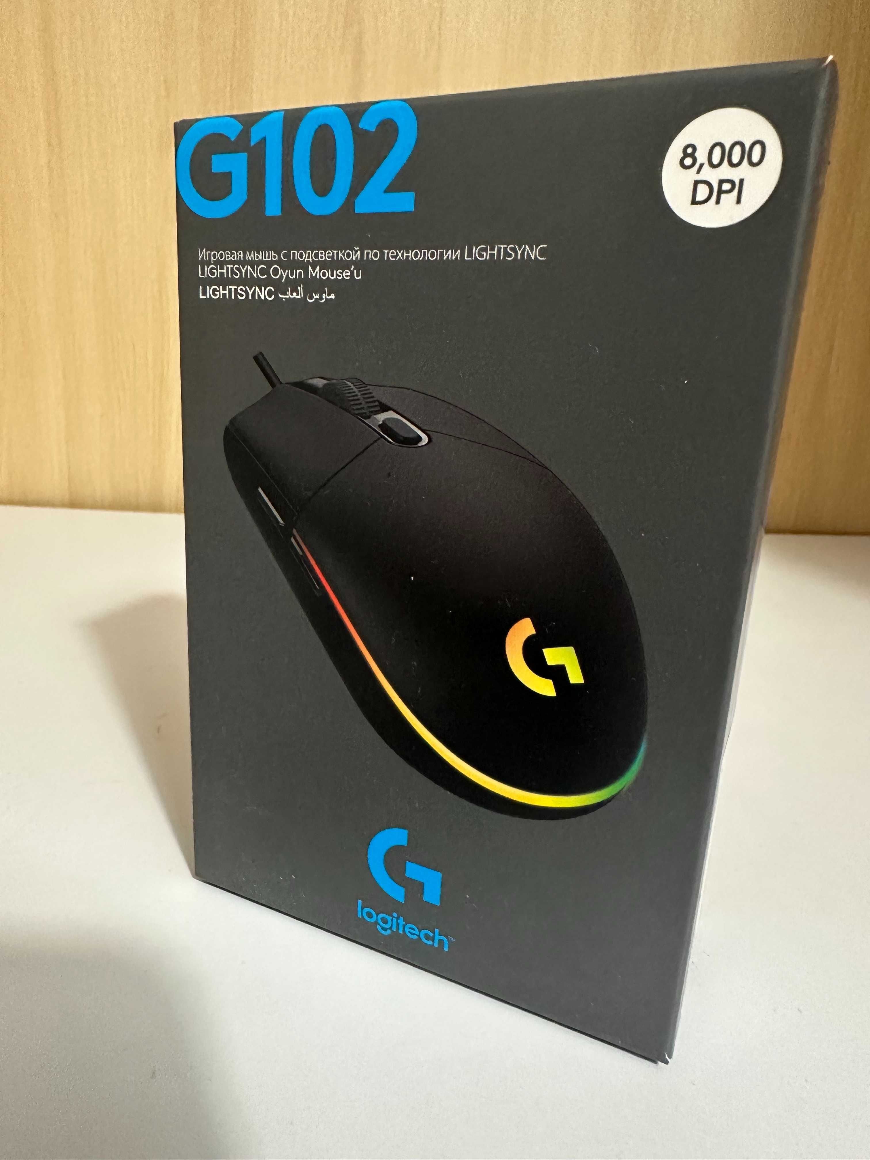 Logitech G102 LIGHTSYNC Black