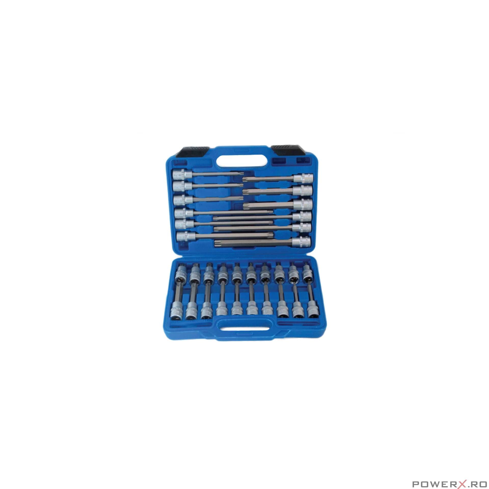 Trusa biti si imbusuri 1/2 " 32 elemente, Satra T20, T25, T27, T30,