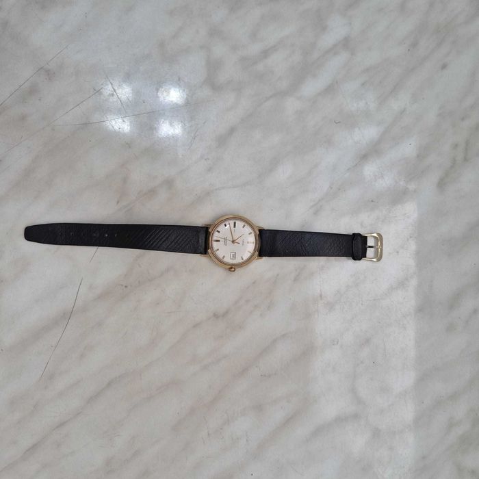 Ceas Timex barbatesc din Piele cu Cadran 38MM Suflat 14K Zeus 24557