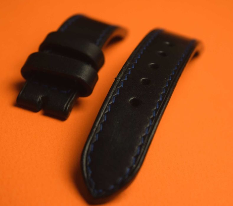 Каишка за часовник естествена кожа ръчна изработка от18мм до 26мм