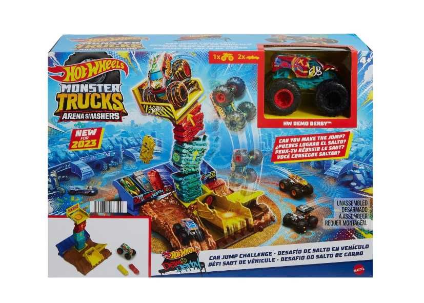 Set de joaca Hot Wheels Monster Trucks - Arena Smashers