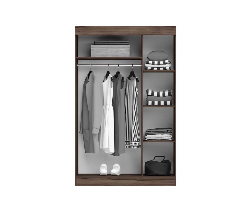 Спален комплект Мелани 2 лино бланко / венге ристрето