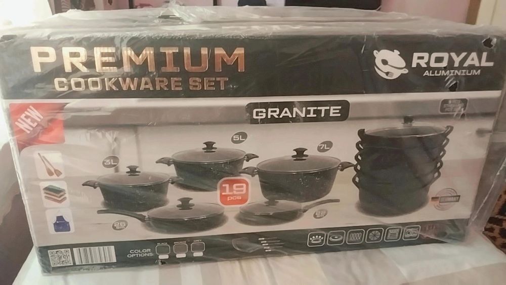 Yangi Kukmara qozonlari Granit Germayina mahsuloti qadog‘i ochilmagan