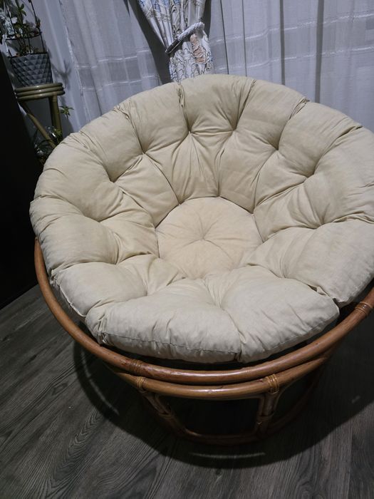 Fotoliu din ratan diametrul 100cm ,înălțime 60cm