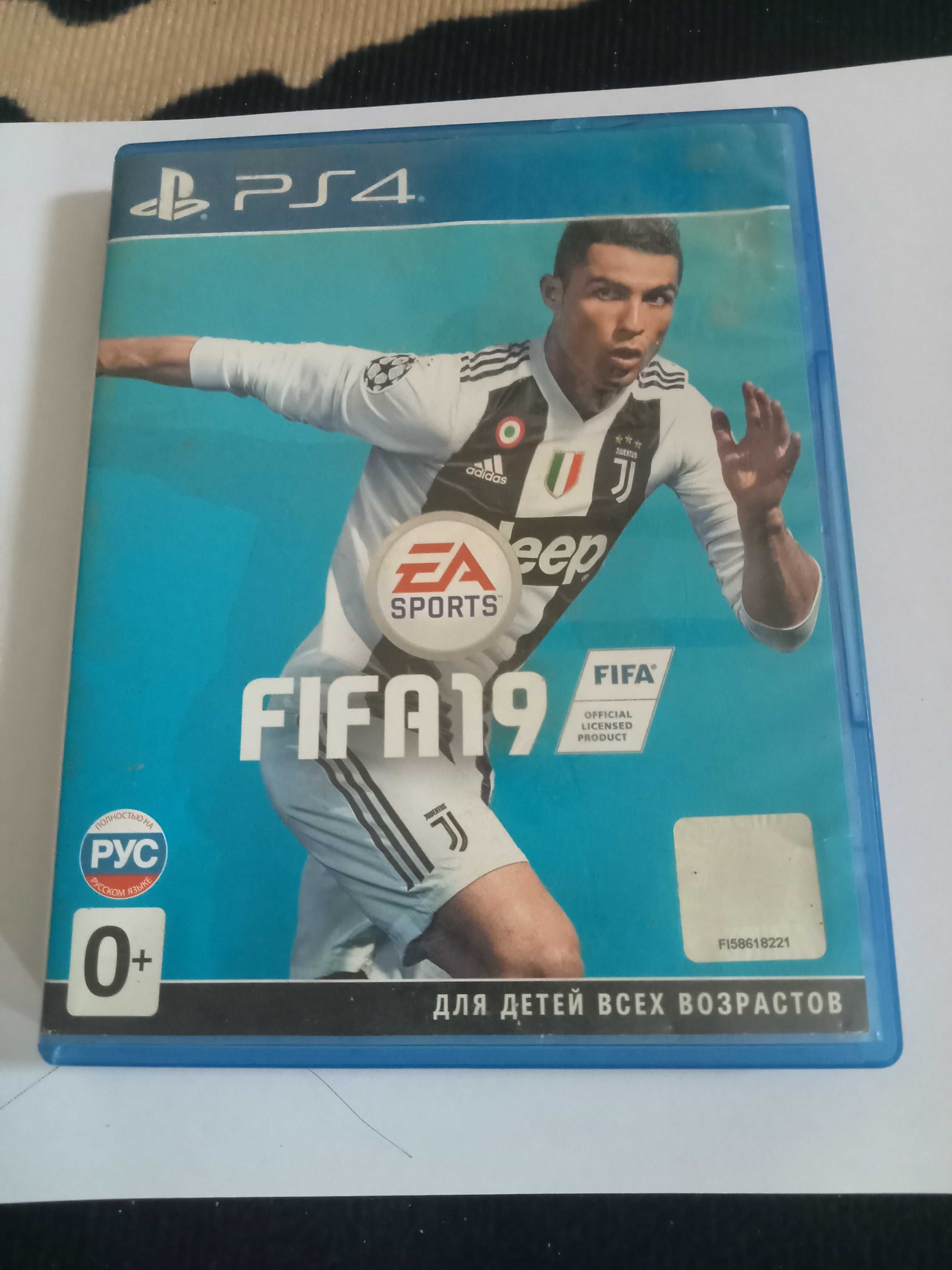 продам диск пс4 Фифа 19