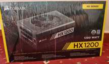 Sursa PC CORSAIR HX 1200 Platinum si cablu 12+4pin PCIe 12VHPWR 600W