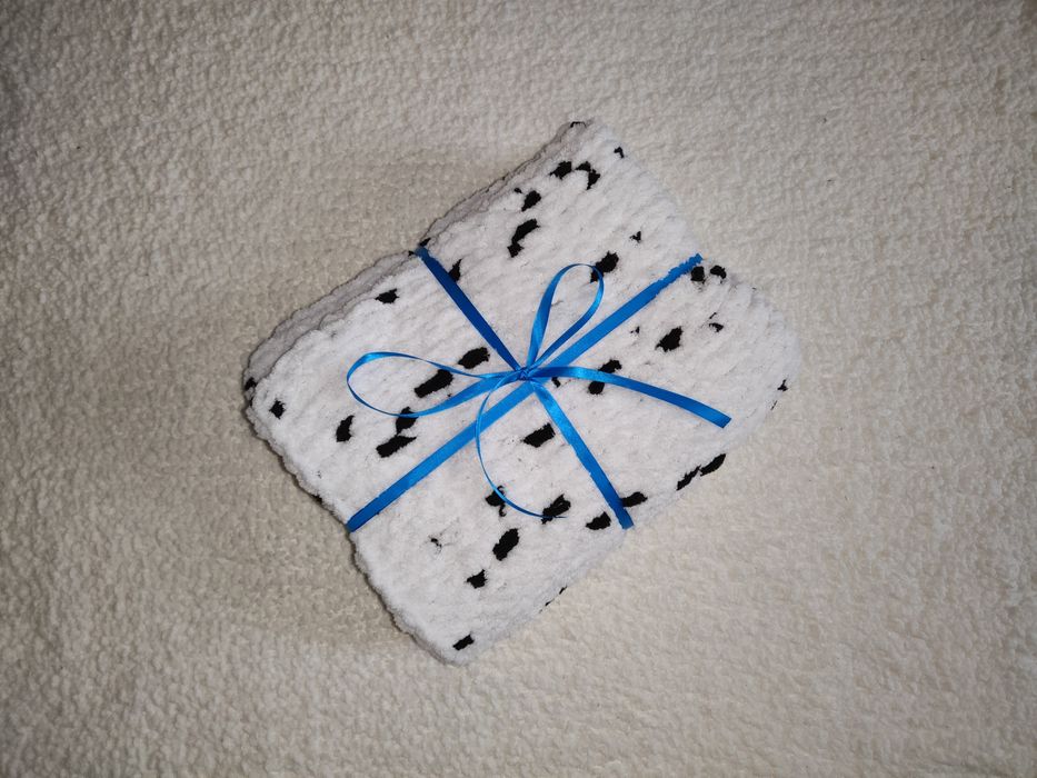 Ръчно плетено/плетени детски/бебешки одеяло/одеяла от мека прежда