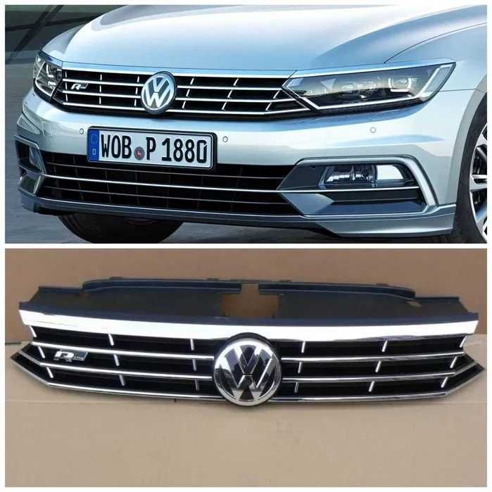 R-Line решетка за VW Passat B8 (2015–2019) – спортна визия