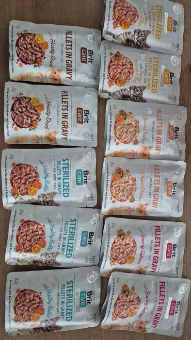 Mancare de pisici Brit Care Cat Fileuri în sos 11 x 85 g