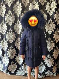 Продам деткую зимнюю куртку, 6-8 лет