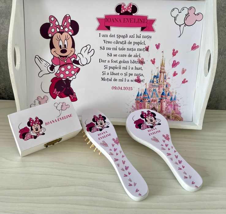 Tava pentru moț, set aniversar 1 an, elemente personalizate