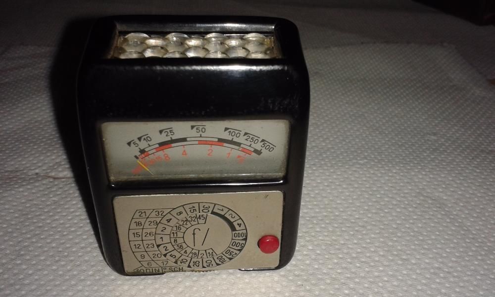 Exponometru vintage Gossen Sixtus, functional