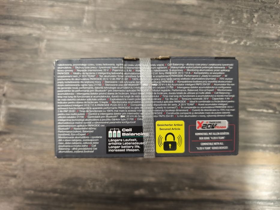 Acumulator parkside performance smart 4Ah