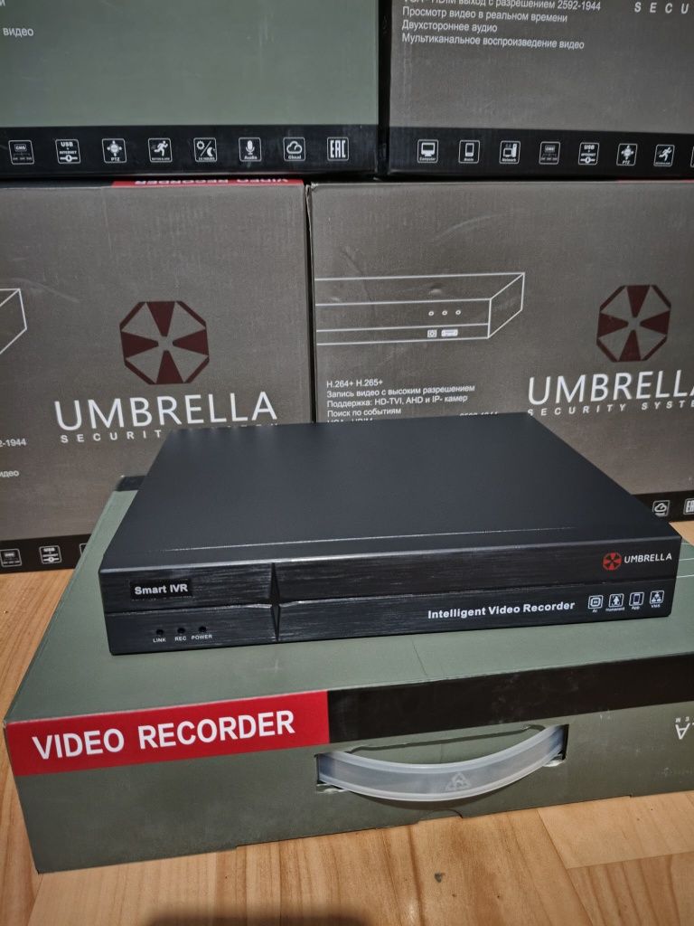 Видеорегистраторы 10/16 umbrella для видеонаблюдения IP