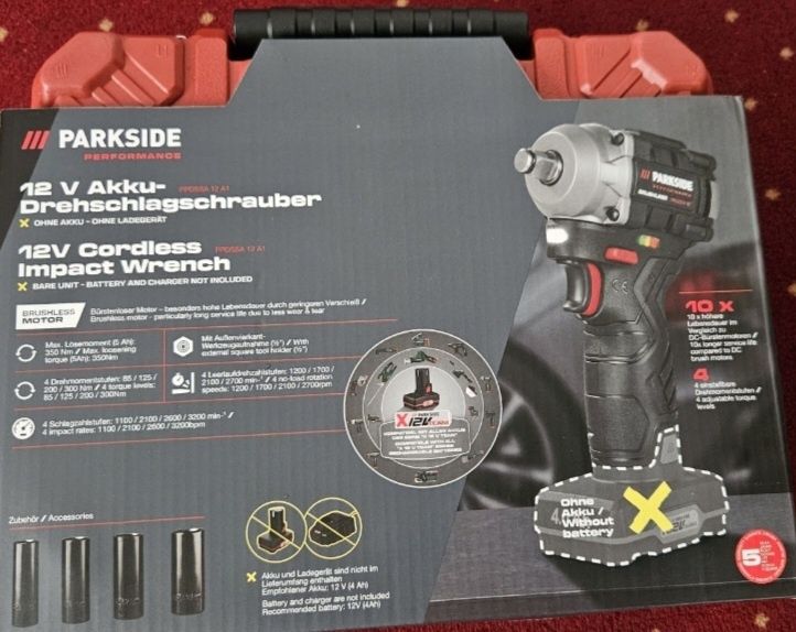 Parkside performance impact 350 Nm