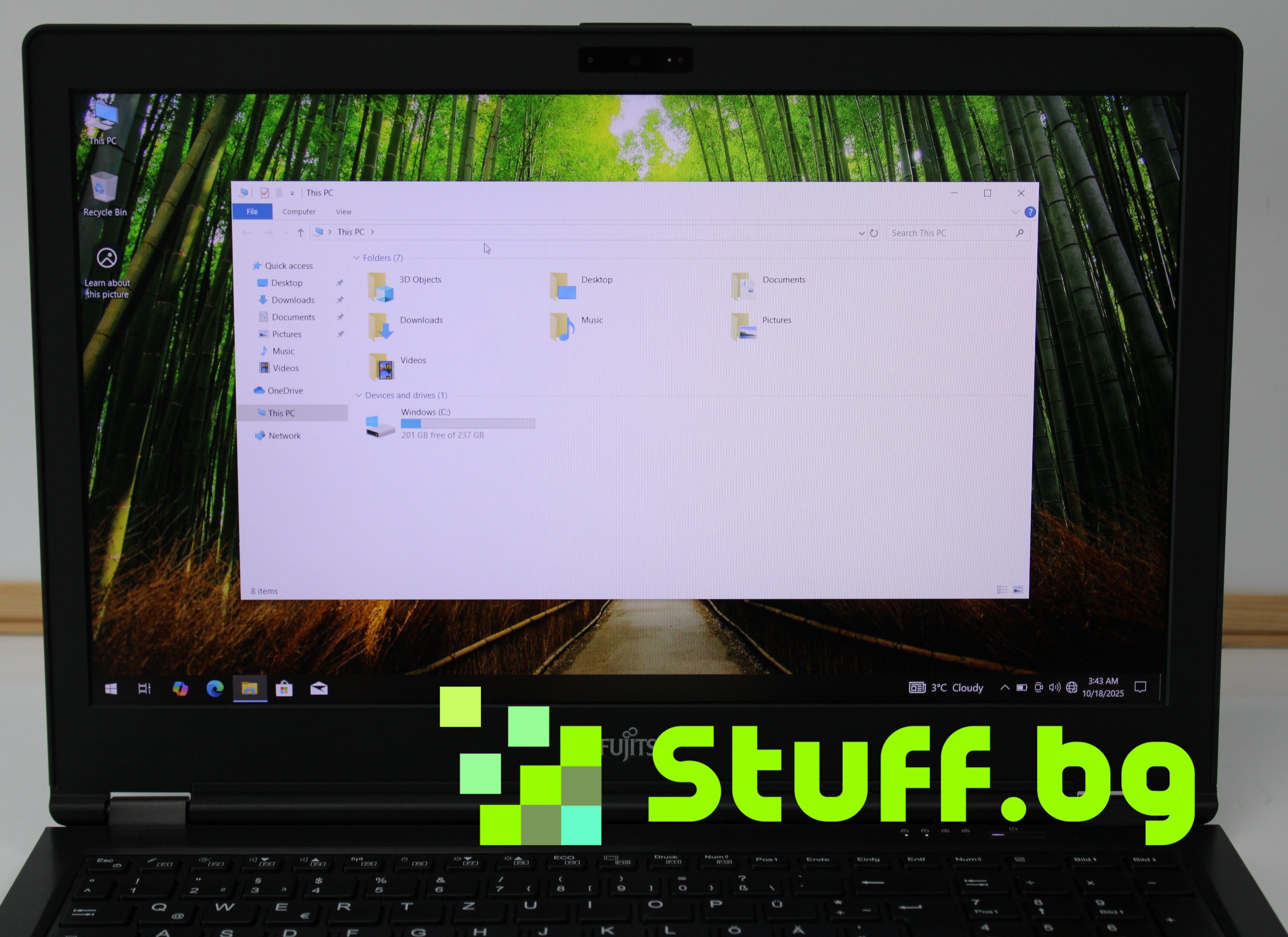 Лаптоп FUJITSU LIFEBOOK U758 15.6'' i5-8250U\8GB\256GB SSD