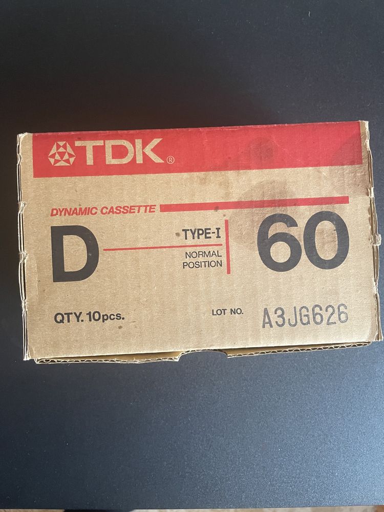 НЕОТВОРЕНИ Касети - TDK D 60 Type i