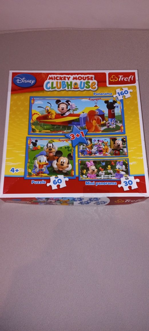 Puzzle Big Ben, puzzle Mickey Mouse, Interactive quiz Mickey Mouse