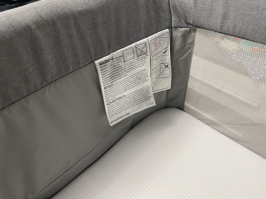 Patut Joie Co-sleeper 2in1 Roomie 0-9kg Grey