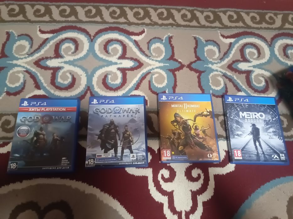 Продам игры на пс 4