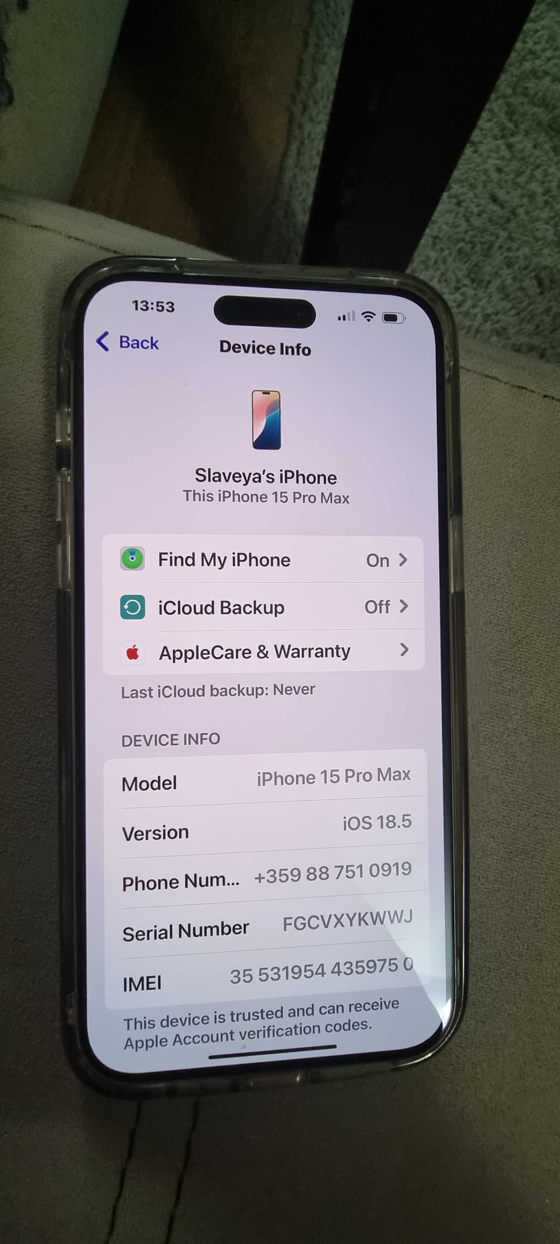 Iphone 15ProMax 256GB