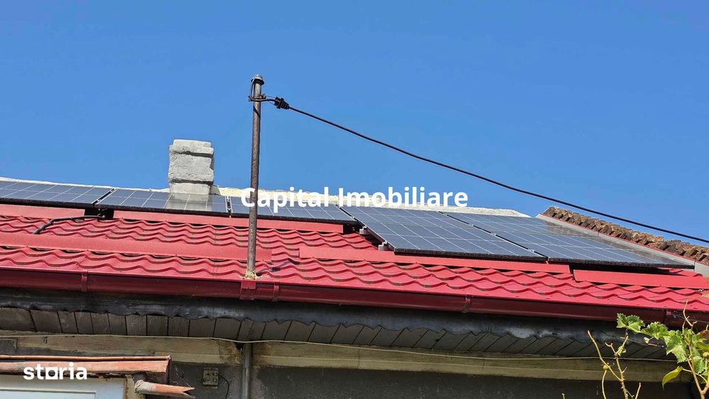 Casă S+P, curte 267mp, Panouri fotovoltaice 5 kW