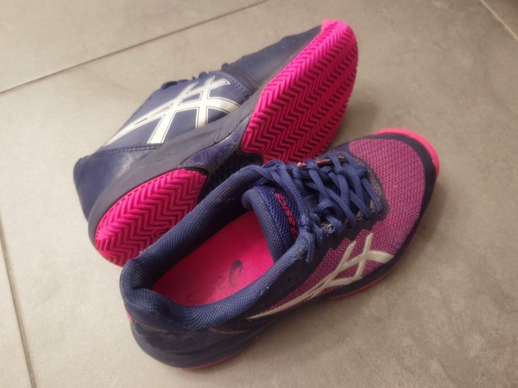 Asics тенис маратонки размер 36 в синьо и розово момиче момче