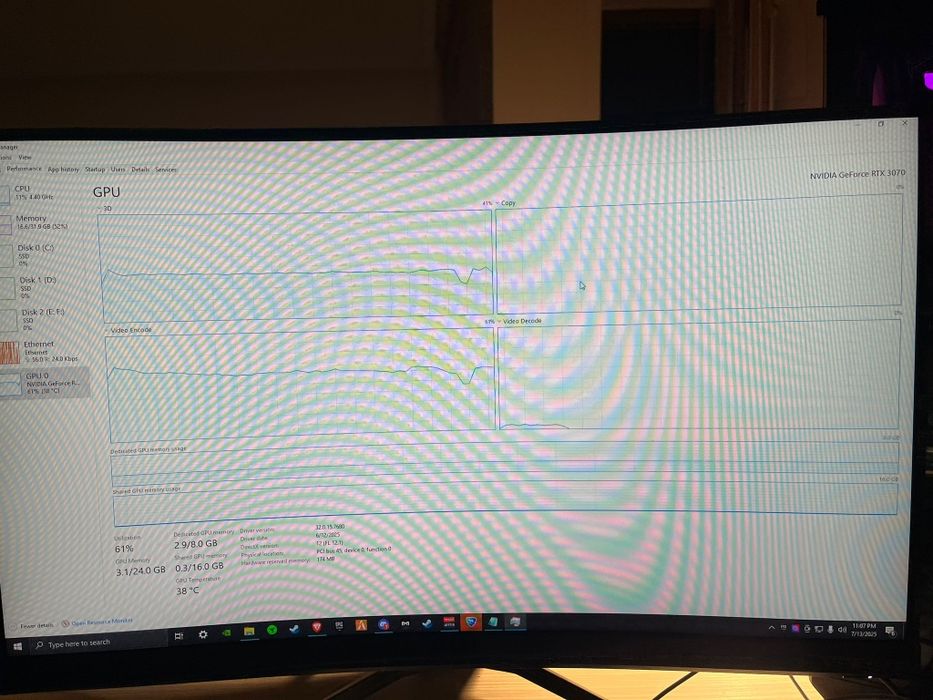 Pc gaming ryzen 9 5950x rtx 3070 32 gb ram