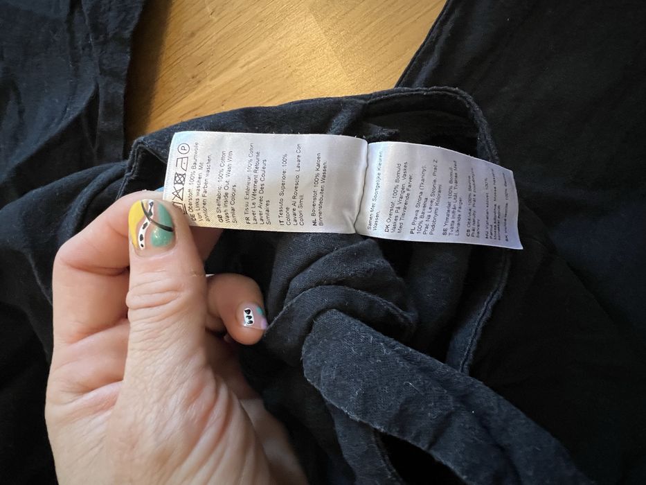 Salopetă neagră Edited -marimea 36