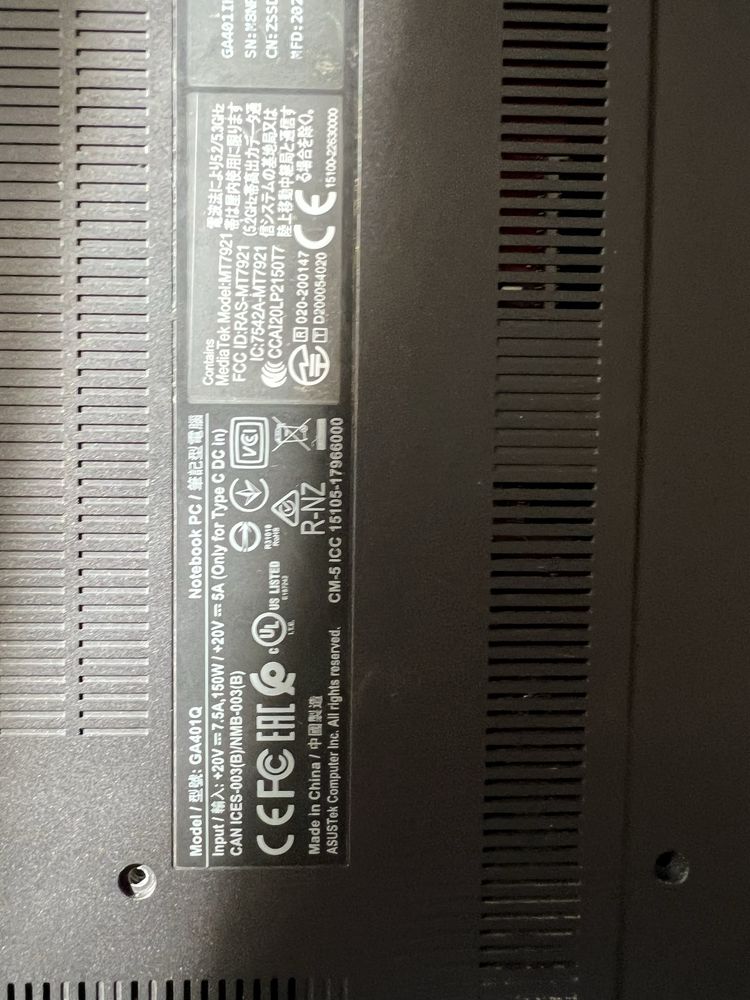 Asus Zephyrus g14