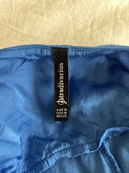 maieu de vara albastru Stradivarius