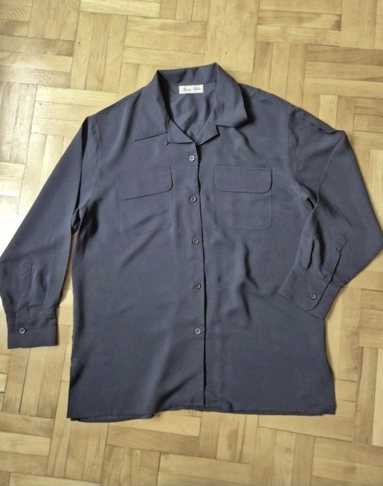 Cămașă Pura Seta 100% Mătase pura, Unisex oversized, Mărimea M