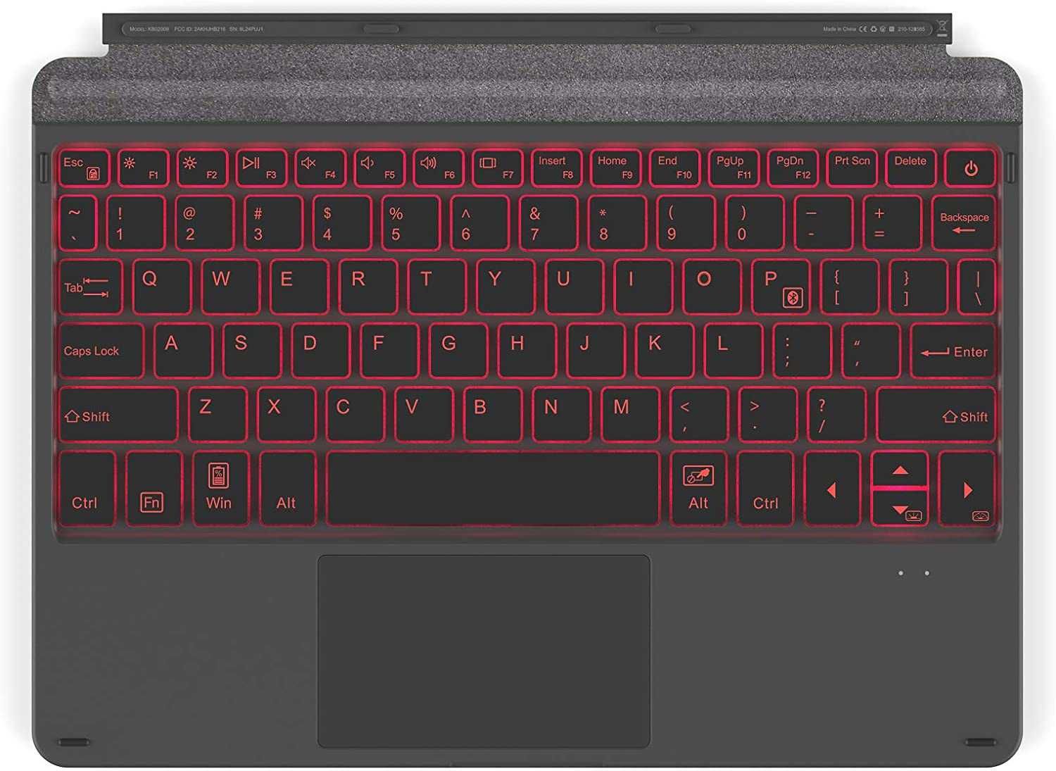 Husa cu tastatura pentru Surface GO, Backlight, Noi