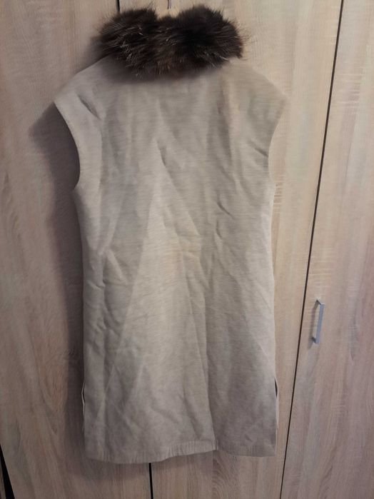 Жилетка от лисица естесвен косъм  М /Л