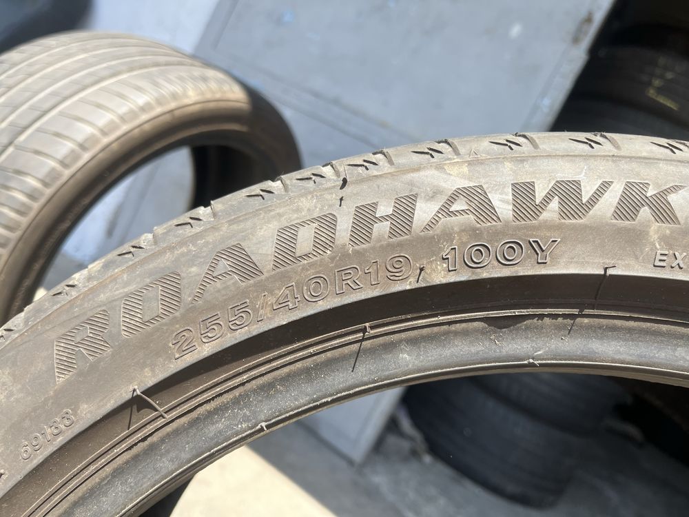 2 бр. летни гуми 255/40/19 Firestone DOT 5021 4 mm