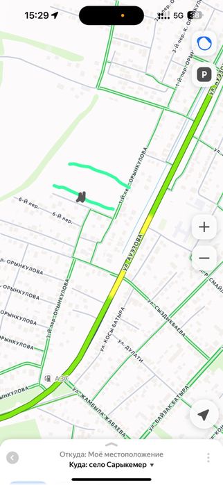 Участок сатылады сарыкемер жаксы орналаскан жер