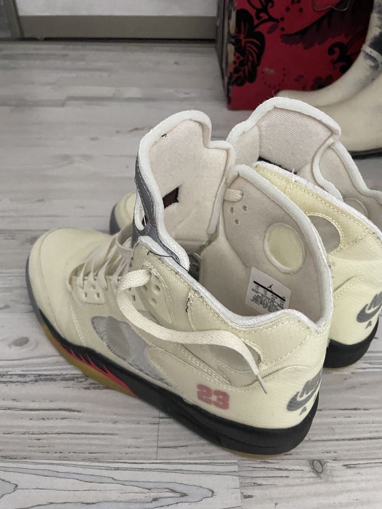 Jordan 5 off white и Off white out