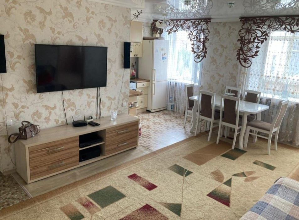 Продается 3-х комнатная квартира, район Рахмета, дом посуды 17400