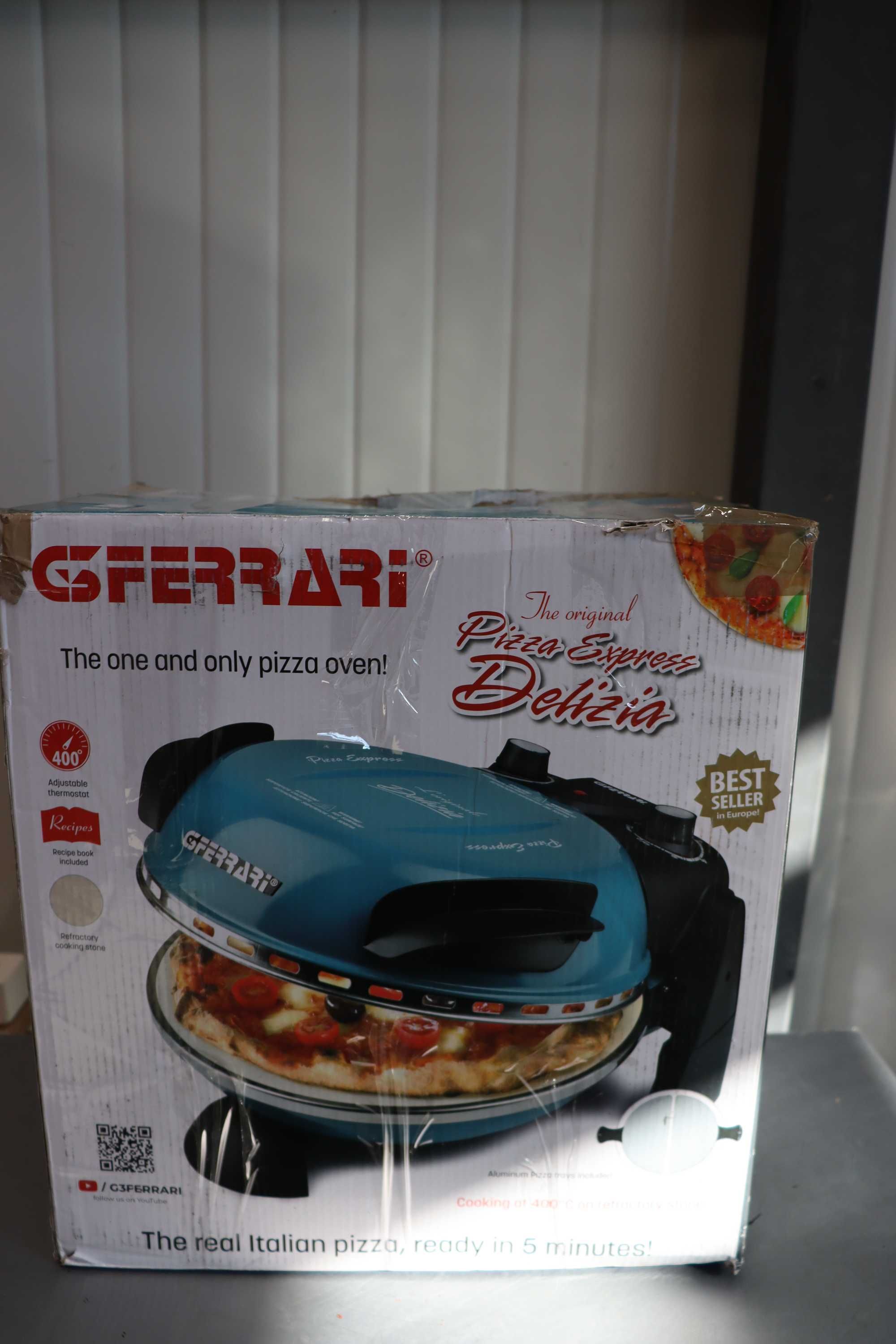 Фурна за пица G3Ferrari Delizia, Терморегулатор до 390°C