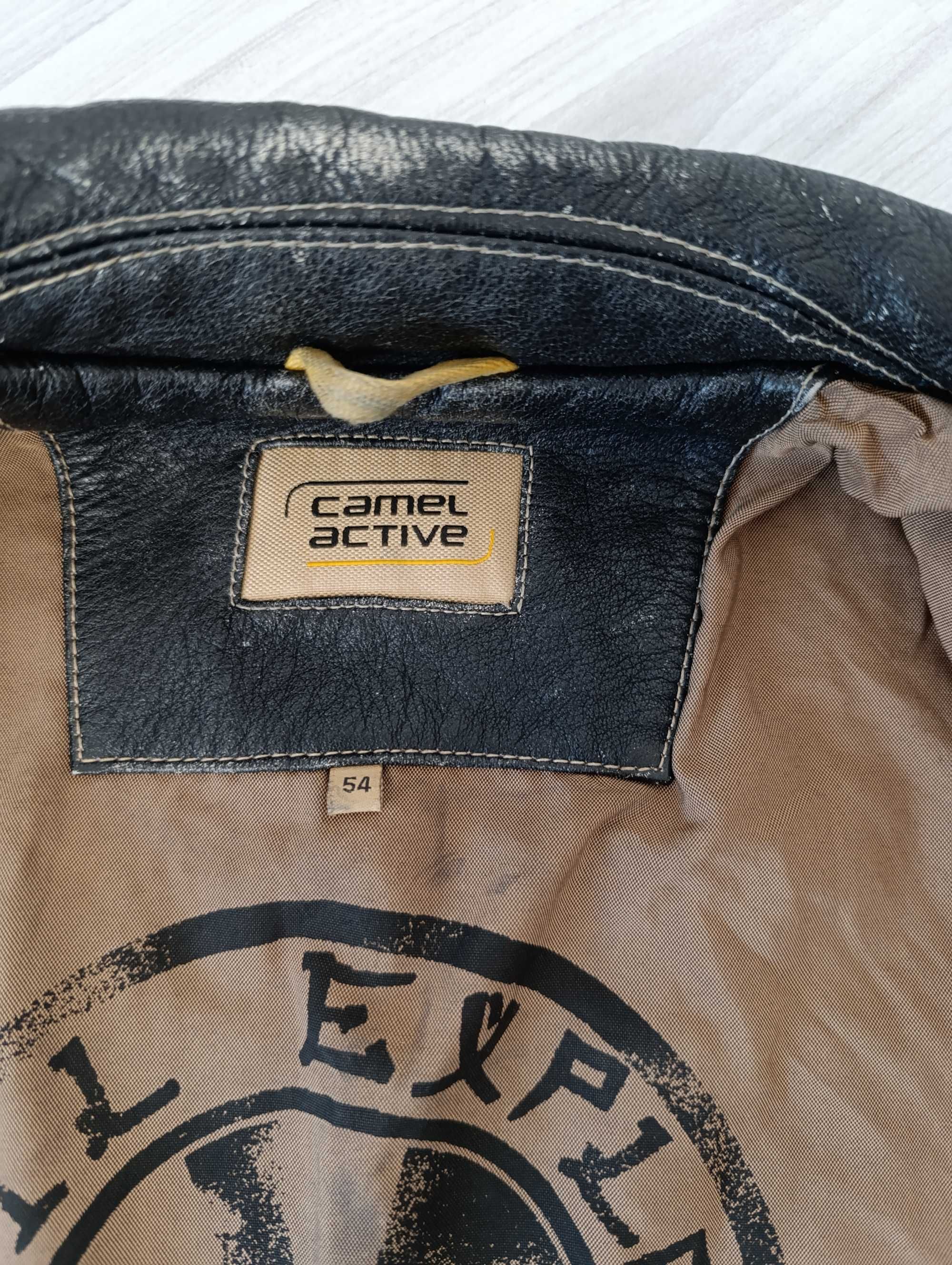 ''Camel Active''оригинално винтидж мъжко кожено яке Л размер