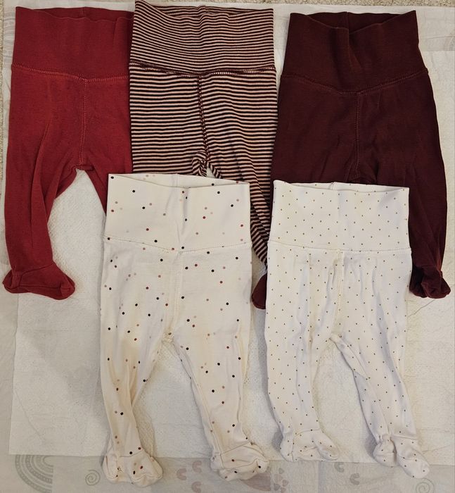 Haine bebe: 5 pantaloni, marimea 56