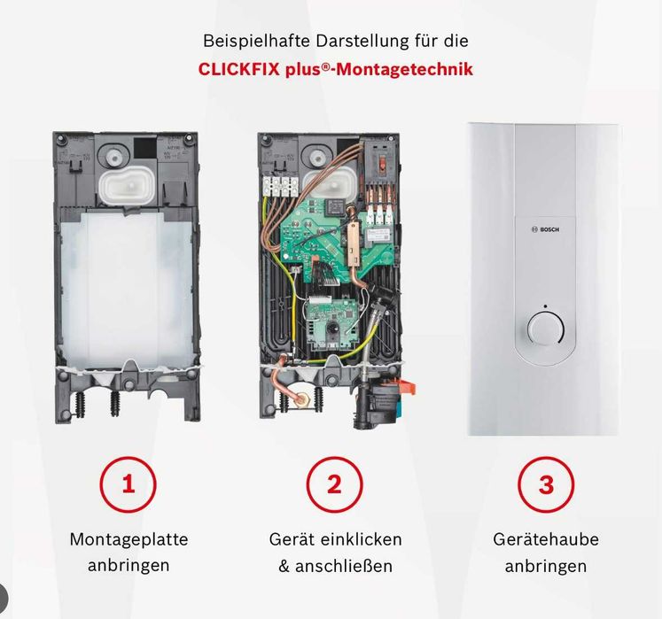 Încălzitor de apă electronic Bosch Tronic Comfort Plus, 18/21 kW