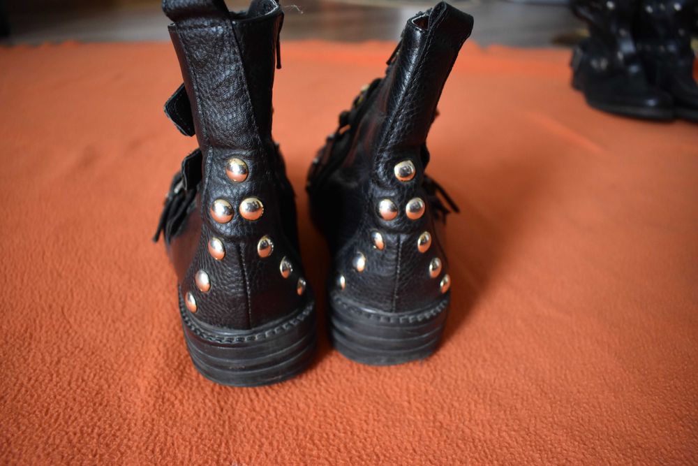 Bocanci dama din piele naturala