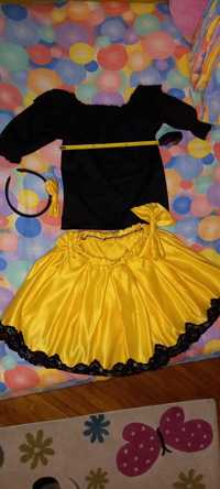 Costum albinuta pentru copii 6-8 ani