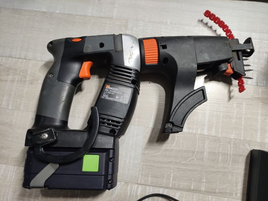 Rotopercutor Festool BHC 18 autofiletanta rigips Protool Festool DWC18